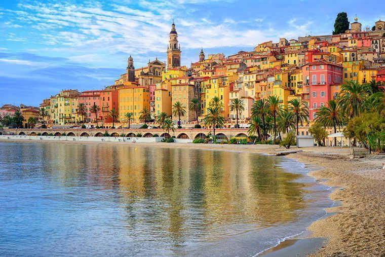 Cote d'azur in Frankrijk