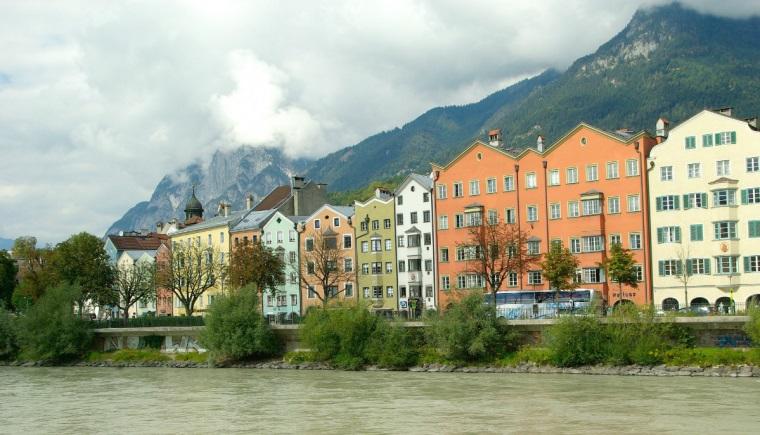 Innsbruck stad in Oostenrijk