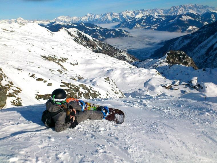 Snowboarden in Salzburgerland