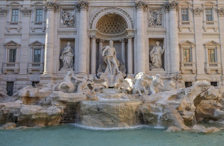 Trevi Fontein in Rome
